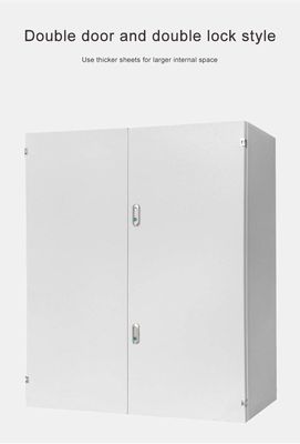 Steel Electrical Junction Box Indoor & Outdoor Electrical Enclosure Box Wall Mounted Waterproof&Dustproof Metal Box