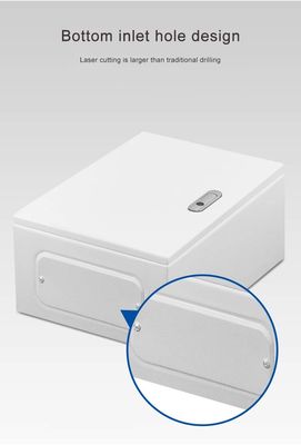 Steel Electrical Junction Box Indoor & Outdoor Electrical Enclosure Box Wall Mounted Waterproof&Dustproof Metal Box