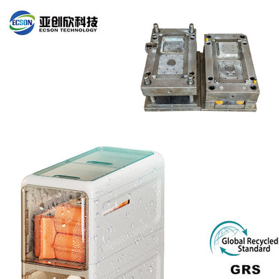 Customized Plastic injection molds have multi-layer gap storage cabinets with wheels